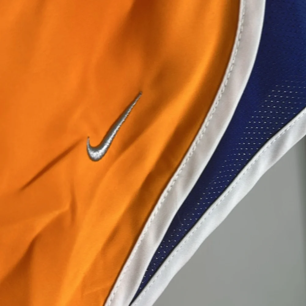 Nike Orange and Blue Athletic‎ Shorts size large